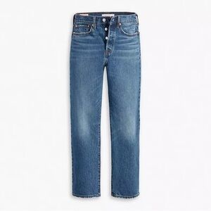 Levi Wedgie Straight Jeans